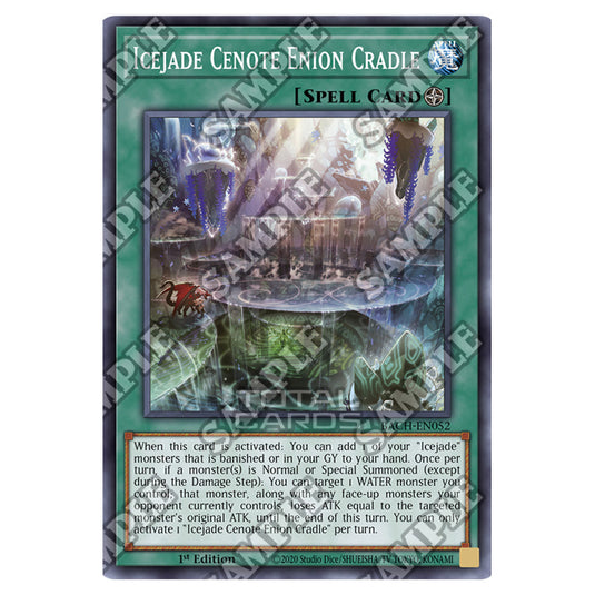 Yu-Gi-Oh! - Battle Of Chaos - Icejade Cenote Enion Cradle (Super Rare) BACH-EN052