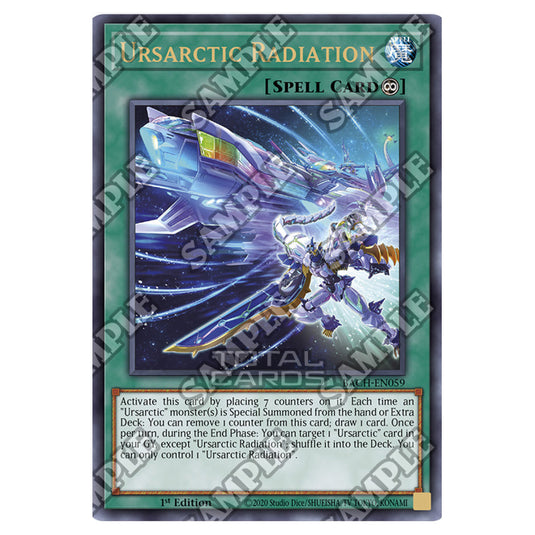 Yu-Gi-Oh! - Battle Of Chaos - Ursarctic Radiation (Ultra Rare) BACH-EN059