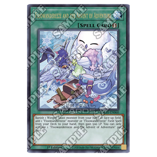 Yu-Gi-Oh! - Battle Of Chaos - Floowandereeze and the Advent of Adventure (Ultra Rare) BACH-EN060