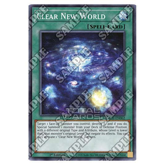 Yu-Gi-Oh! - Battle Of Chaos - Clear New World (Common) BACH-EN062