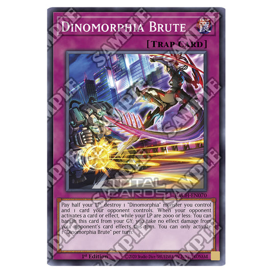 Yu-Gi-Oh! - Battle Of Chaos - Dinomorphia Brute (Common) BACH-EN070