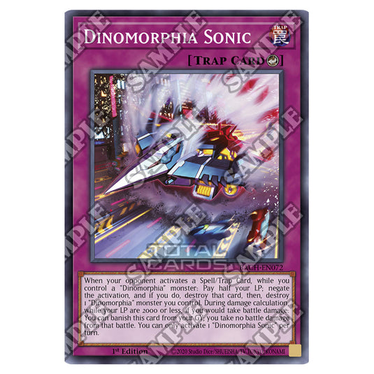 Yu-Gi-Oh! - Battle Of Chaos - Dinomorphia Sonic (Common) BACH-EN072