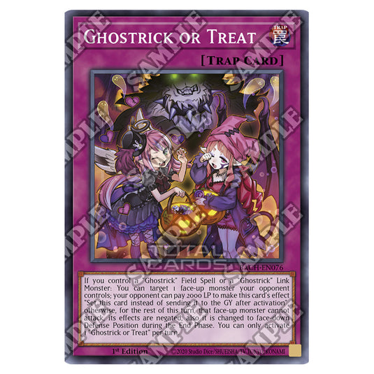 Yu-Gi-Oh! - Battle Of Chaos - Ghostrick or Treat (Common) BACH-EN076