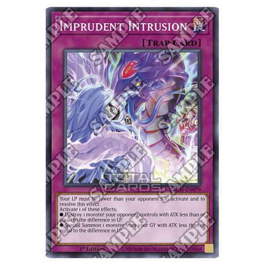 Yu-Gi-Oh! - Battle Of Chaos - Imprudent Intrusion (Common) BACH-EN079