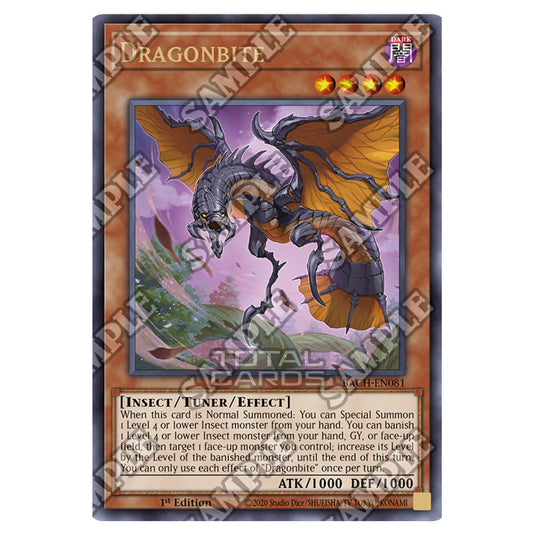 Yu-Gi-Oh! - Battle Of Chaos - Dragonbite (Ultra Rare) BACH-EN081 Yu-Gi-Oh! - Battle Of Chaos - Dragonbite (Ultra Rare) BACH-EN081