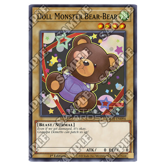 Yu-Gi-Oh! - Battle Of Chaos - Doll Monster Bear-Bear (Common) BACH-EN094