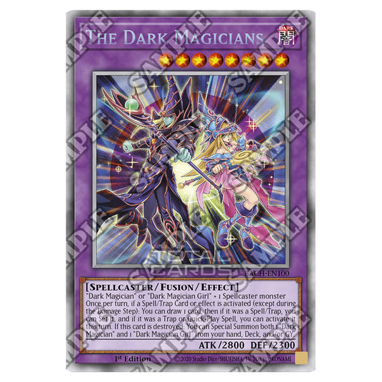 Yu-Gi-Oh! - Battle Of Chaos - The Dark Magicians (Starlight Rare) BACH-EN100