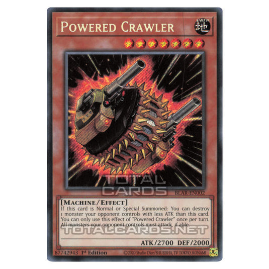 Yu-Gi-Oh! - Battles of Legend: Armageddon - Powered Crawler (Secret Rare) BLAR-EN002