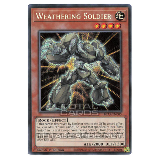 Yu-Gi-Oh! - Battles of Legend: Armageddon - Weathering Soldier (Secret Rare) BLAR-EN005