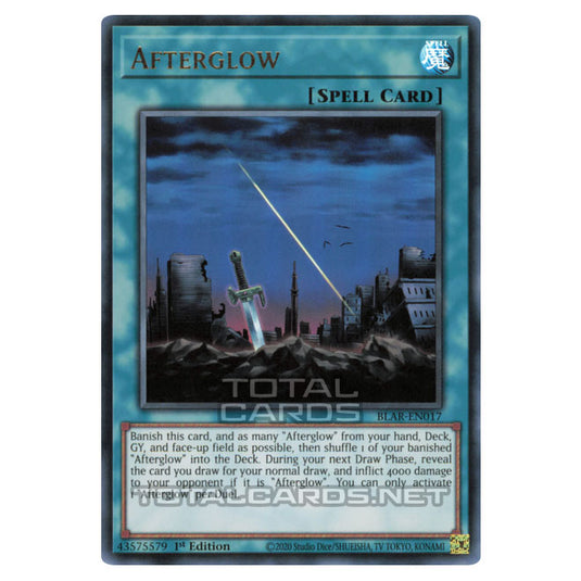 Yu-Gi-Oh! - Battles of Legend: Armageddon - Afterglow (Ultra Rare) BLAR-EN017