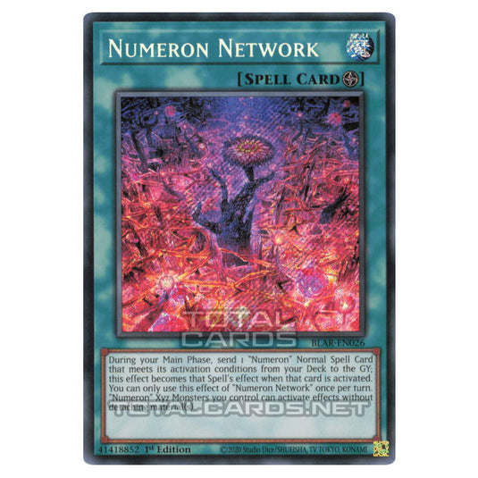 Yu-Gi-Oh! - Battles of Legend: Armageddon - Numeron Network (Secret Rare) BLAR-EN026