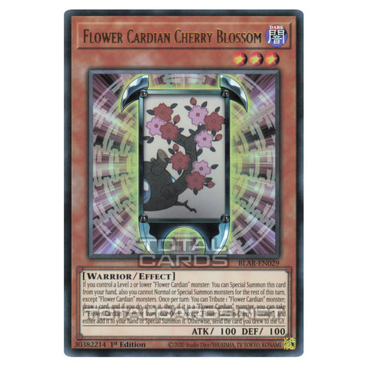 Yu-Gi-Oh! - Battles of Legend: Armageddon - Flower Cardian Cherry Blossom (Ultra Rare) BLAR-EN029