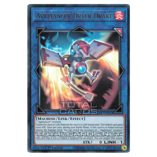 Yu-Gi-Oh! - Battles of Legend: Armageddon - Appliancer Dryer Drake (Ultra Rare) BLAR-EN042