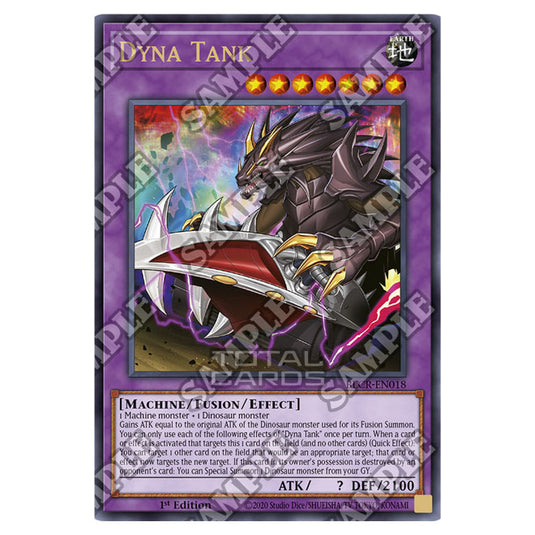 Yu-Gi-Oh! - Crystal Revenge - Dyna Tank (Ultra Rare) BLCR-EN018