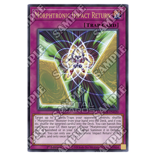 Yu-Gi-Oh! - Crystal Revenge - Morphtronic Impact Return (Ultra Rare) BLCR-EN020