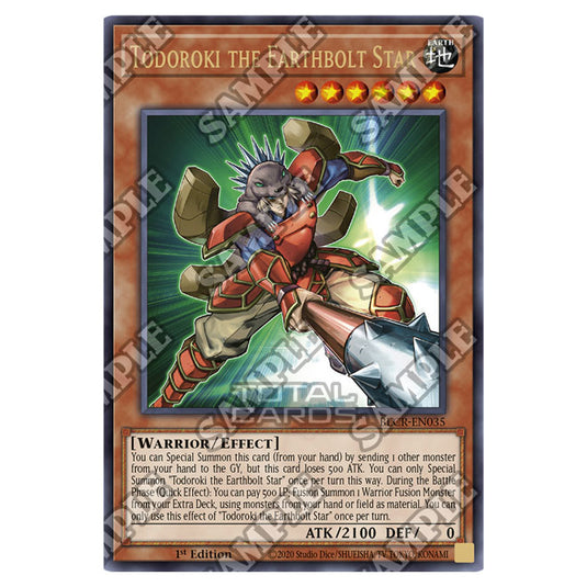 Yu-Gi-Oh! - Crystal Revenge - Todoroki the Earthbolt Star (Ultra Rare) BLCR-EN035