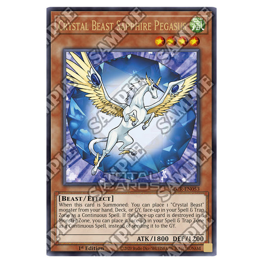 Yu-Gi-Oh! - Crystal Revenge - Crystal Beast Sapphire Pegasus (Ultra Rare) BLCR-EN053