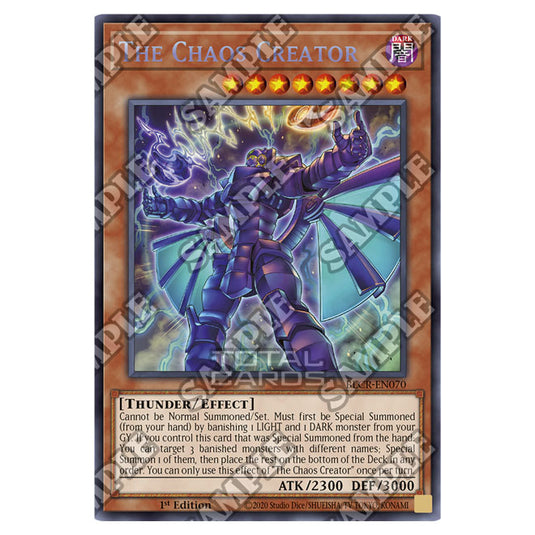 Yu-Gi-Oh! - Crystal Revenge - The Chaos Creator (Secret Rare) BLCR-EN0 Yu-Gi-Oh! - Crystal Revenge - The Chaos Creator (Secret Rare) BLCR-EN0