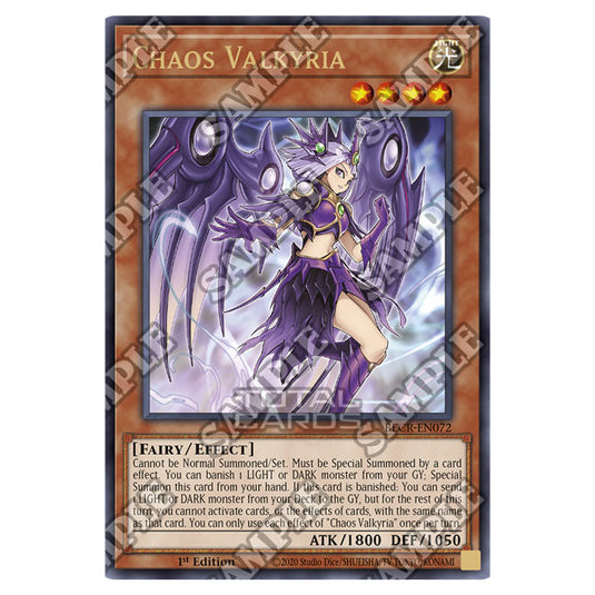 Yu-Gi-Oh! - Crystal Revenge - Chaos Valkyria (Ultra Rare) BLCR-EN072 Yu-Gi-Oh! - Crystal Revenge - Chaos Valkyria (Ultra Rare) BLCR-EN072