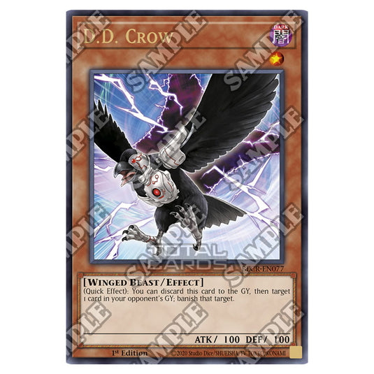 Yu-Gi-Oh! - Crystal Revenge - D.D. Crow (Ultra Rare) BLCR-EN077