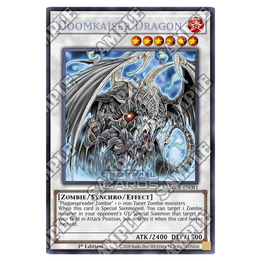 Yu-Gi-Oh! - Crystal Revenge - Doomkaiser Dragon (Secret Rare) BLCR-EN081