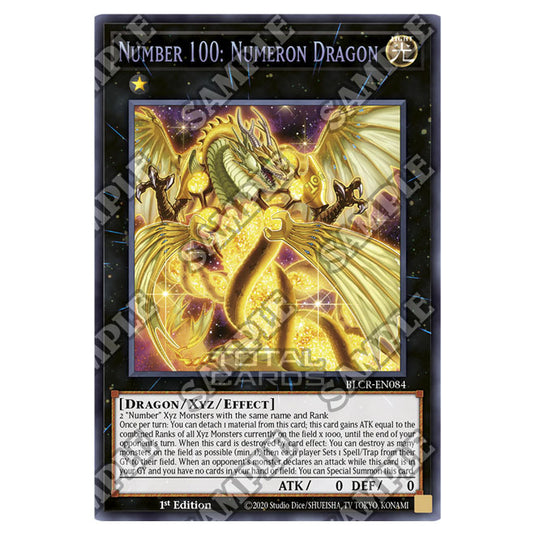 Yu-Gi-Oh! - Crystal Revenge - Number 100: Numeron Dragon (Secret Rare) Yu-Gi-Oh! - Crystal Revenge - Number 100: Numeron Dragon (Secret Rare)
