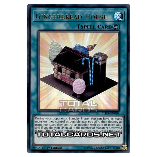 Yu-Gi-Oh! - Battles of Legend: Heroes Revenge - Gingerbread House (Ultra Rare) BLHR-EN004