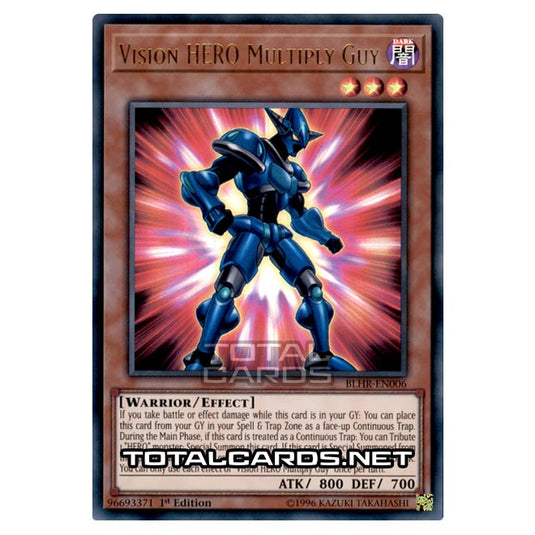 Yu-Gi-Oh! - Battles of Legend: Heroes Revenge - Vision HERO Multiply Guy (Ultra Rare) BLHR-EN006