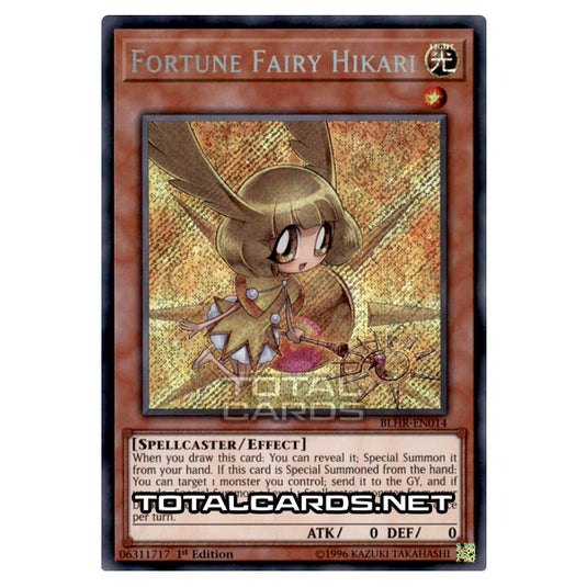 Yu-Gi-Oh! - Battles of Legend: Heroes Revenge - Fortune Fairy Hikari (Secret Rare) BLHR-EN014