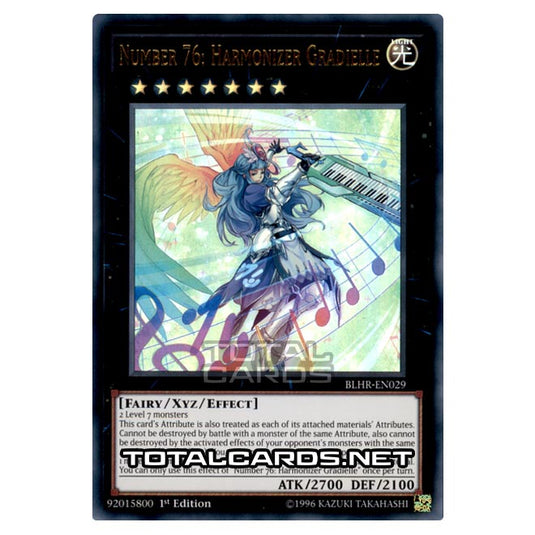 Yu-Gi-Oh! - Battles of Legend: Heroes Revenge - Number 76: Harmonizer Gradielle (Ultra Rare) BLHR-EN029