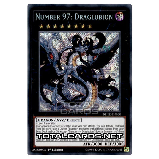 Yu-Gi-Oh! - Battles of Legend: Heroes Revenge - Number 97: Draglubion (Secret Rare) BLHR-EN030