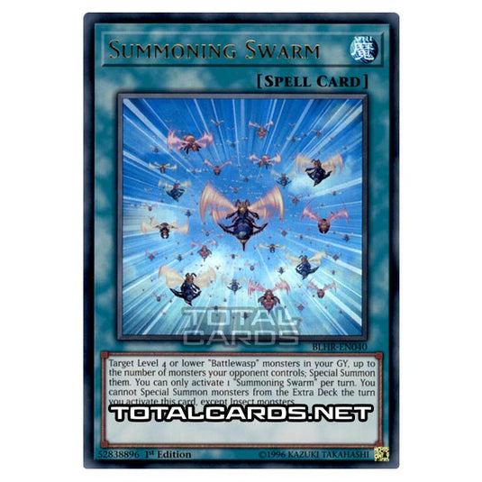 Yu-Gi-Oh! - Battles of Legend: Heroes Revenge - Summoning Swarm (Ultra Rare) BLHR-EN040