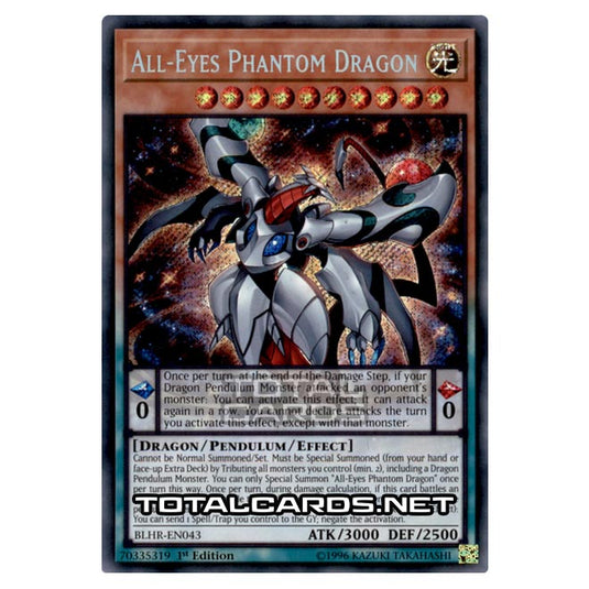 Yu-Gi-Oh! - Battles of Legend: Heroes Revenge - All-Eyes Phantom Dragon (Secret Rare) BLHR-EN043