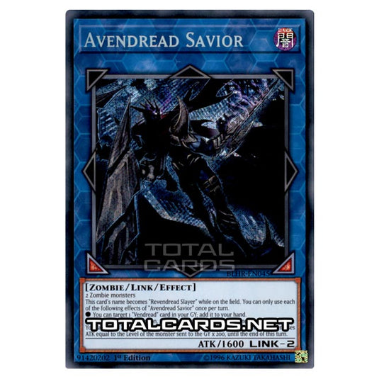 Yu-Gi-Oh! - Battles of Legend: Heroes Revenge - Avendread Savior (Secret Rare) BLHR-EN045