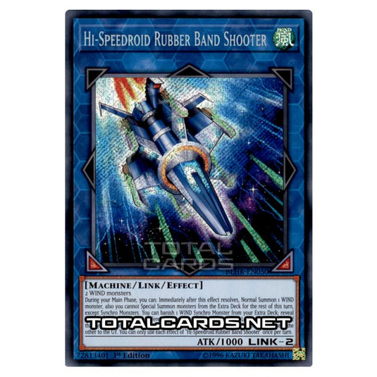 Yu-Gi-Oh! - Battles of Legend: Heroes Revenge - Hi-Speedroid Rubber Band Shooter (Secret Rare) BLHR-EN050