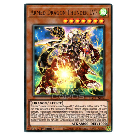 Yu-Gi-Oh! - Blazing Vortex - Armed Dragon Thunder LV7 (Ultra Rare) BLV Yu-Gi-Oh! - Blazing Vortex - Armed Dragon Thunder LV7 (Ultra Rare) BLV