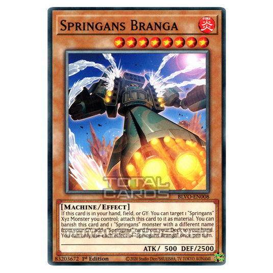 Yu-Gi-Oh! - Blazing Vortex - Springans Branga (Common) BLVO-EN008