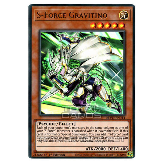 Yu-Gi-Oh! - Blazing Vortex - S-Force Gravitino (Ultra Rare) BLVO-EN014