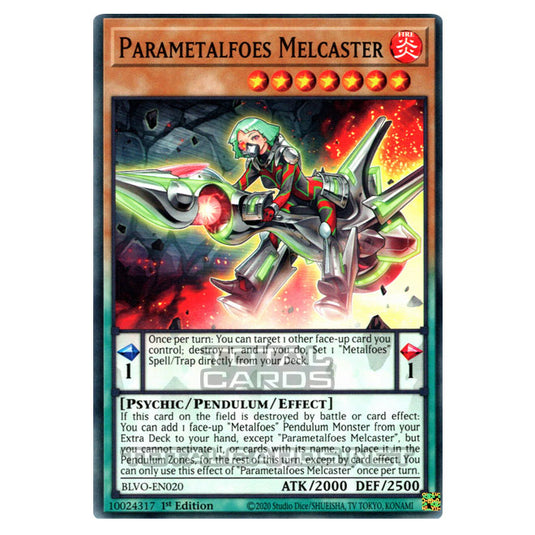 Yu-Gi-Oh! - Blazing Vortex - Parametalfoes Melcaster (Common) BLVO-EN020