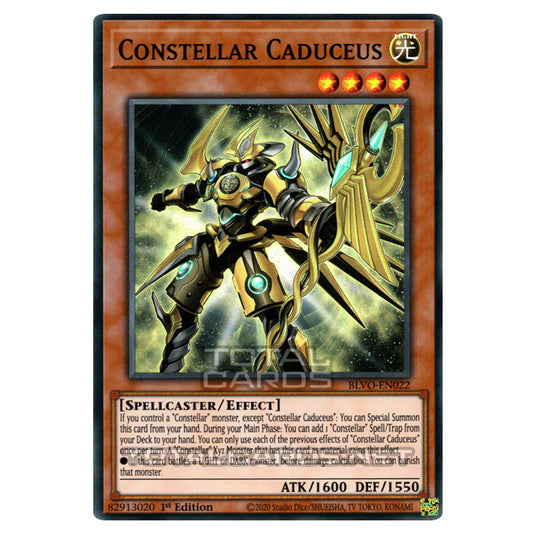 Yu-Gi-Oh! - Blazing Vortex - Constellar Caduceus (Super Rare) BLVO-EN022