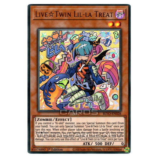 Yu-Gi-Oh! - Blazing Vortex - Live☆Twin Lil-la Treat (Ultra Rare) BLVO-EN028