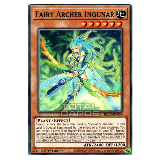 Yu-Gi-Oh! - Blazing Vortex - Fairy Archer Ingunar (Common) BLVO-EN030