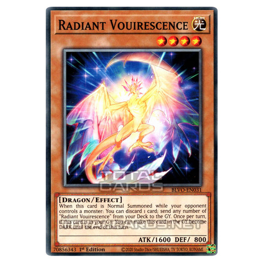 Yu-Gi-Oh! - Blazing Vortex - Radiant Vouirescence (Common) BLVO-EN031 Yu-Gi-Oh! - Blazing Vortex - Radiant Vouirescence (Common) BLVO-EN031