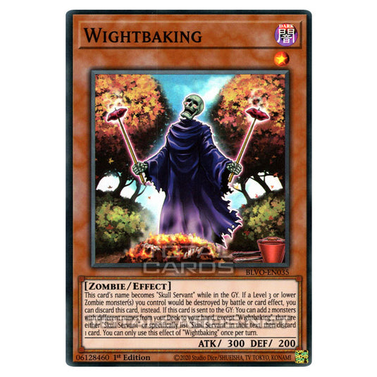 Yu-Gi-Oh! - Blazing Vortex - Wightbaking (Super Rare) BLVO-EN035 Yu-Gi-Oh! - Blazing Vortex - Wightbaking (Super Rare) BLVO-EN035