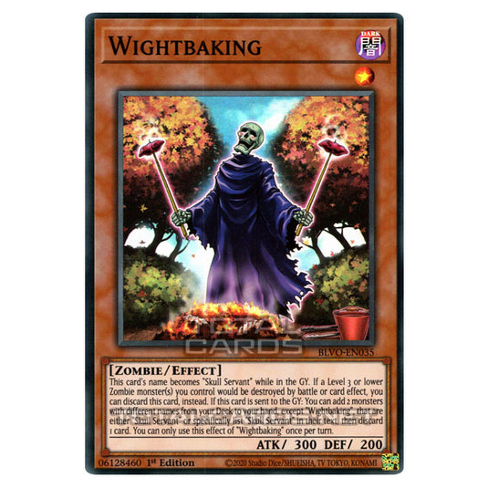 Yu-Gi-Oh! - Blazing Vortex - Wightbaking (Super Rare) BLVO-EN035