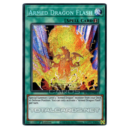 Yu-Gi-Oh! - Blazing Vortex - Armed Dragon Flash (Secret Rare) BLVO-EN051