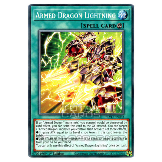 Yu-Gi-Oh! - Blazing Vortex - Armed Dragon Lightning (Common) BLVO-EN053