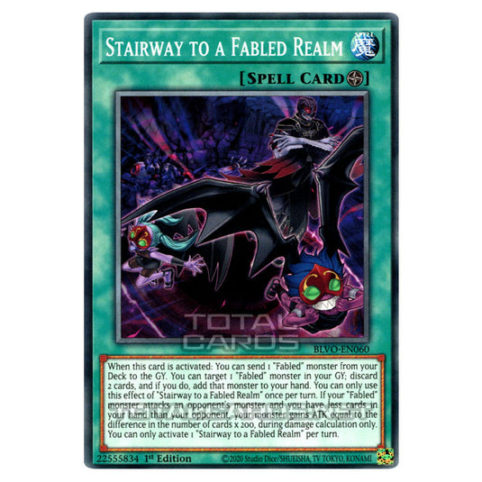 Yu-Gi-Oh! - Blazing Vortex - Stairway to a Fabled Realm (Common) BLVO-EN060