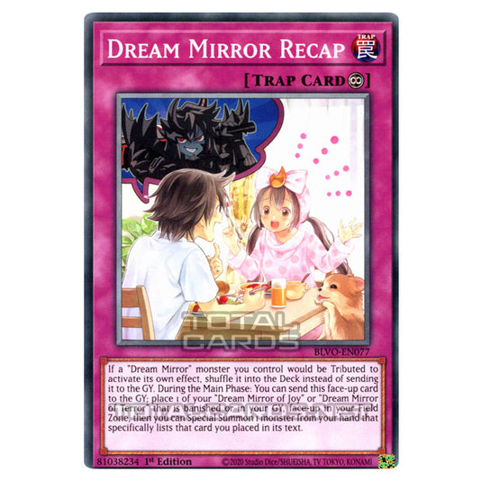 Yu-Gi-Oh! - Blazing Vortex - Dream Mirror Recap (Common) BLVO-EN077