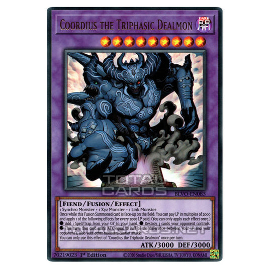 Yu-Gi-Oh! - Blazing Vortex - Coordius the Triphasic Dealmon (Ultra Rar Yu-Gi-Oh! - Blazing Vortex - Coordius the Triphasic Dealmon (Ultra Rar